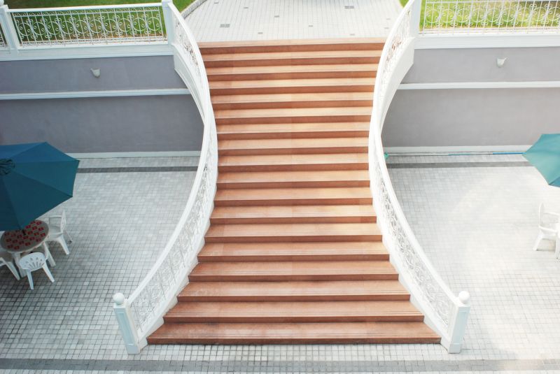 Railing Staining detail